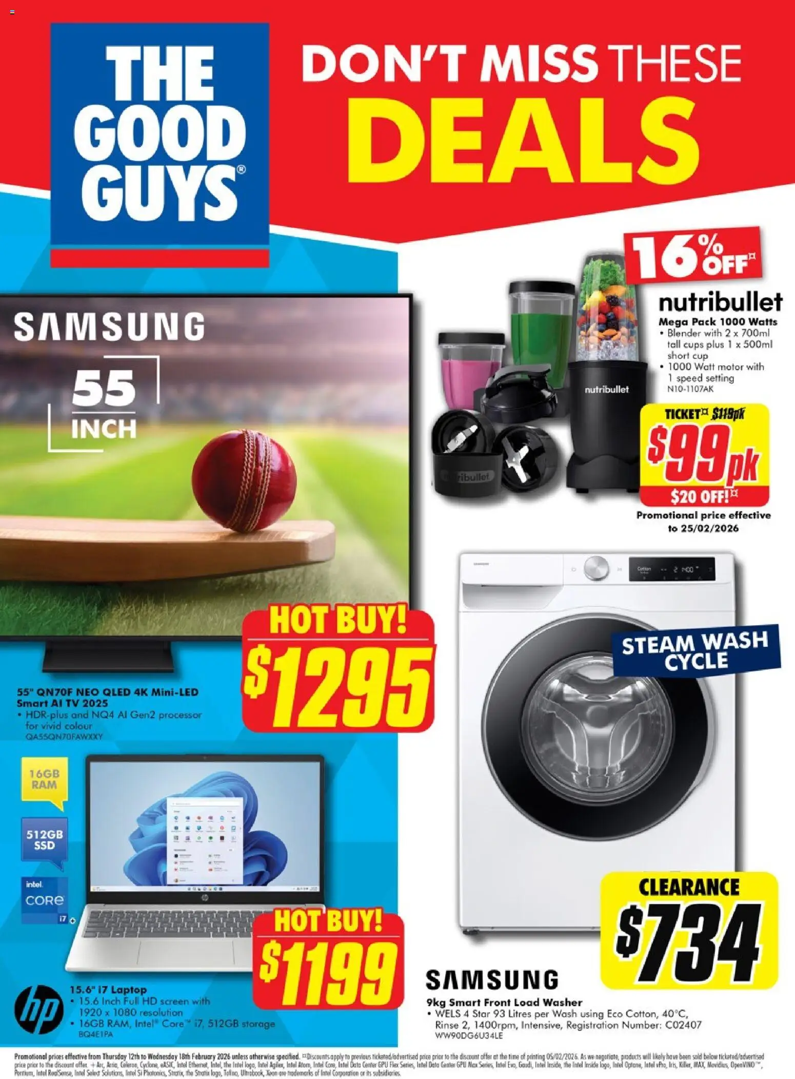 The Good Guys  Catalogue  - page 1- valid from 11/02/2026