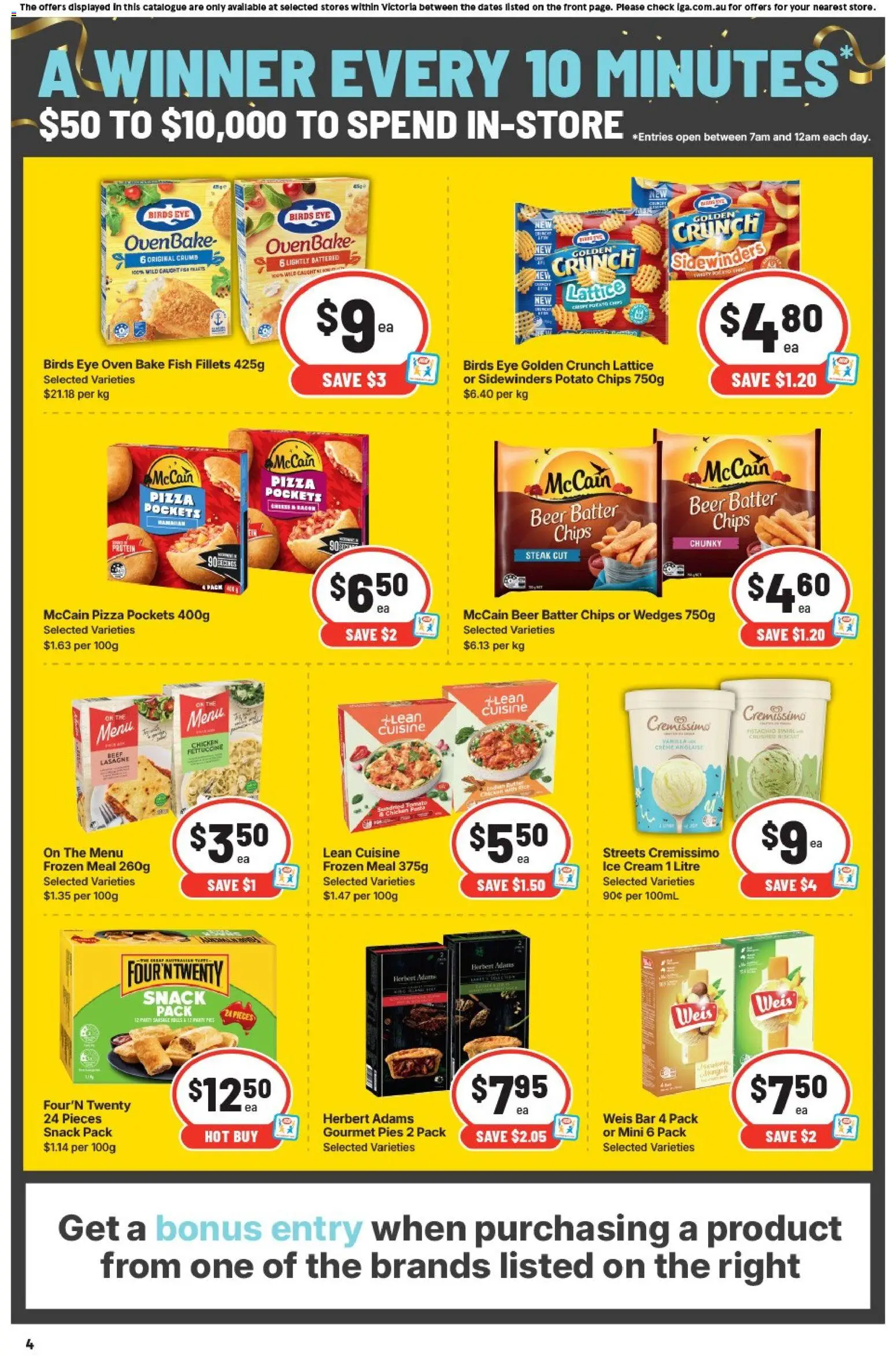 IGA catalogue  - page 4- valid from 29/04/2026