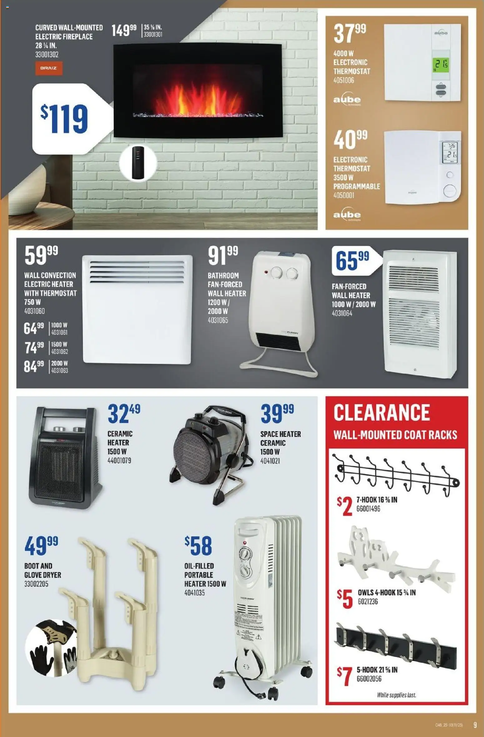 Canac weekly flyer - page 9- valid from Nov 13, 2025