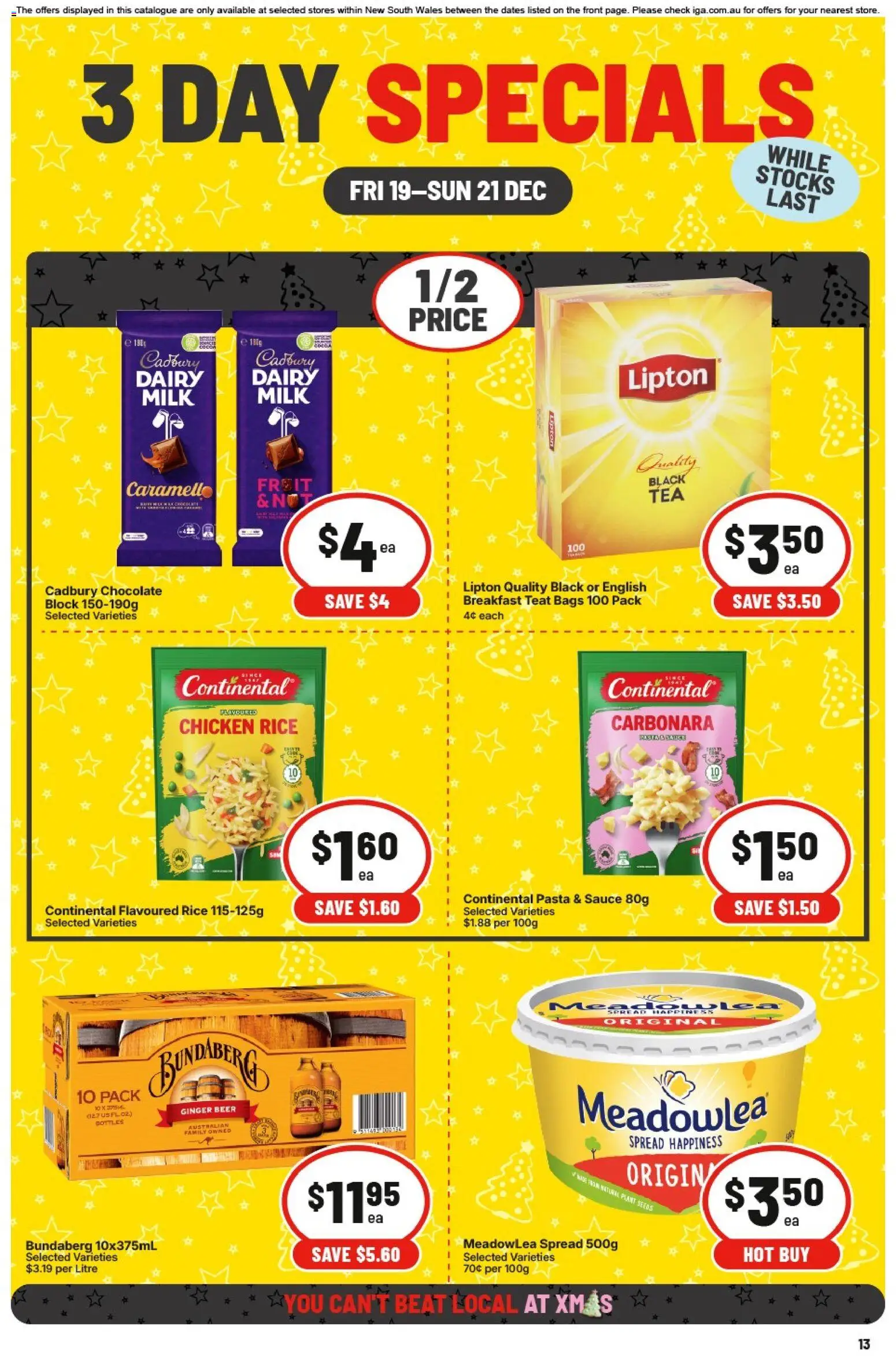 IGA - 3 Day Specials NSW - page 1- valid from 19/12/2025