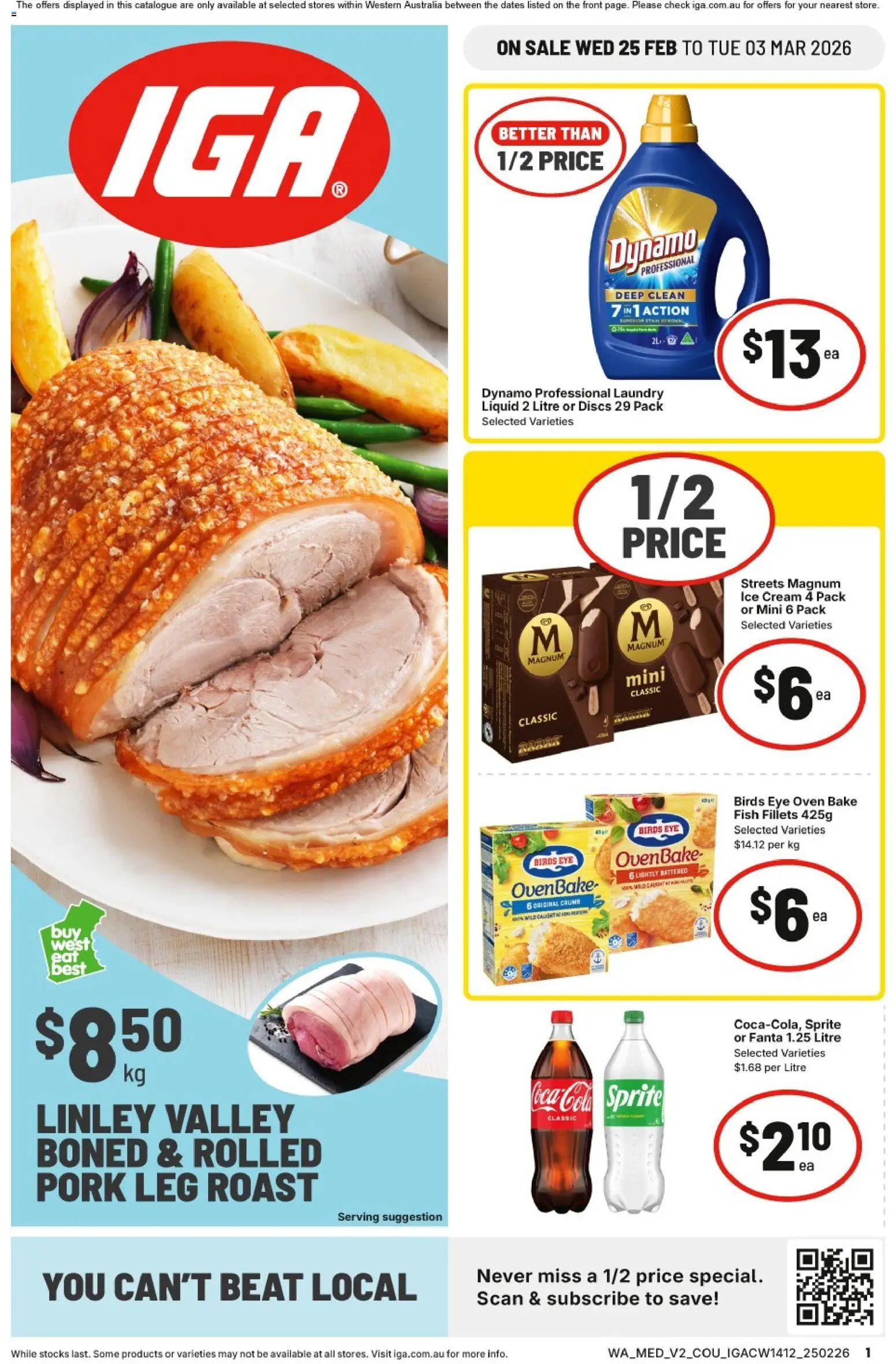 IGA Catalogue NT/WA - page 1- valid from 25/02/2026