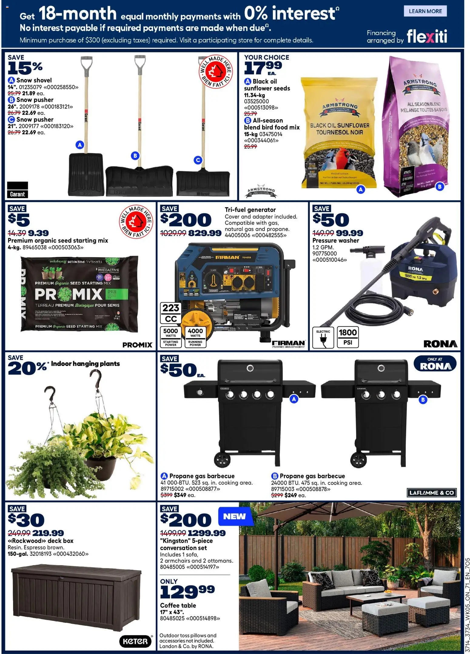 Rona weekly flyer - page 5- valid from Feb 26, 2026