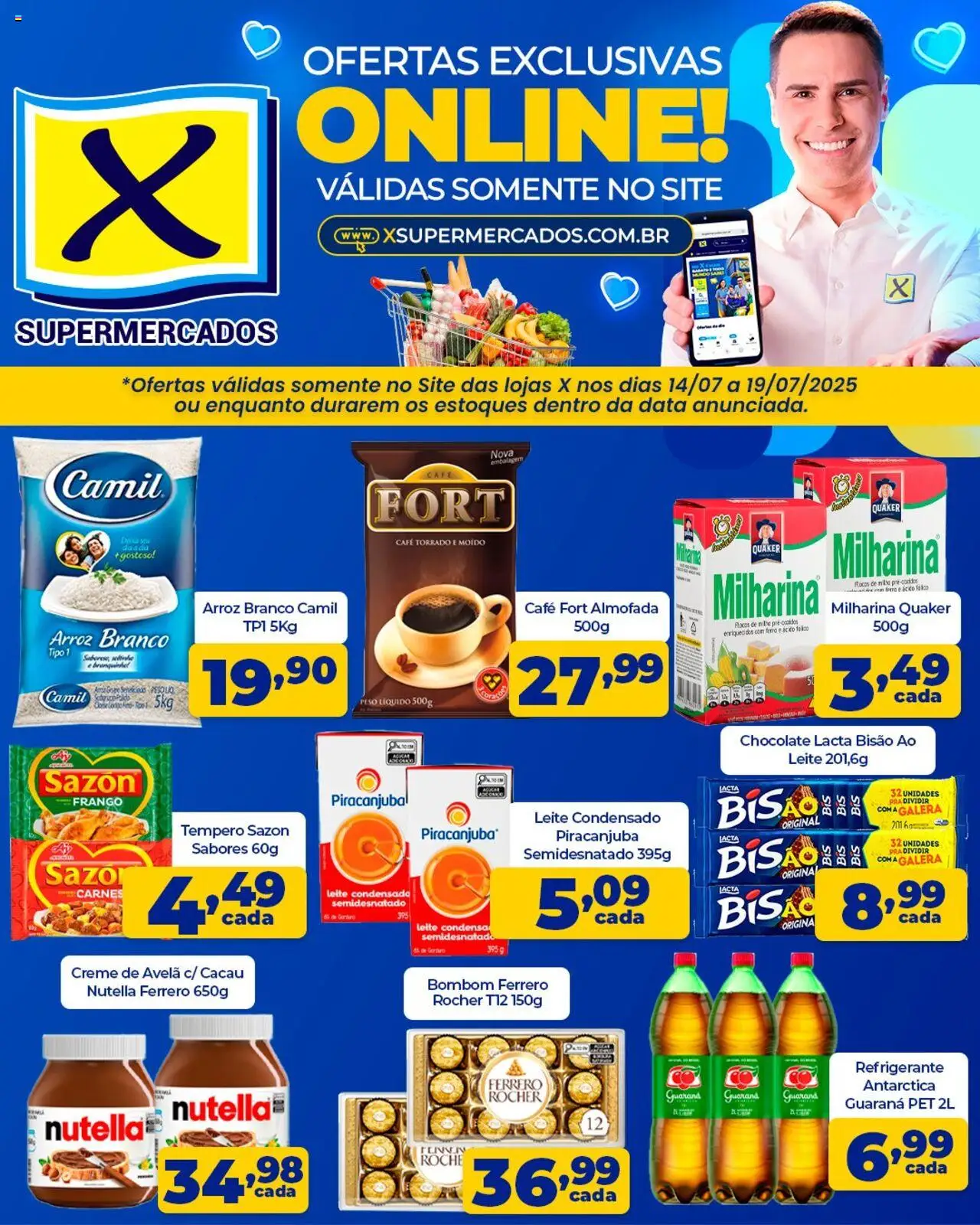 X Supermercados - Ofertas Especiais - página 2- válido a partir de 14/07/2025
