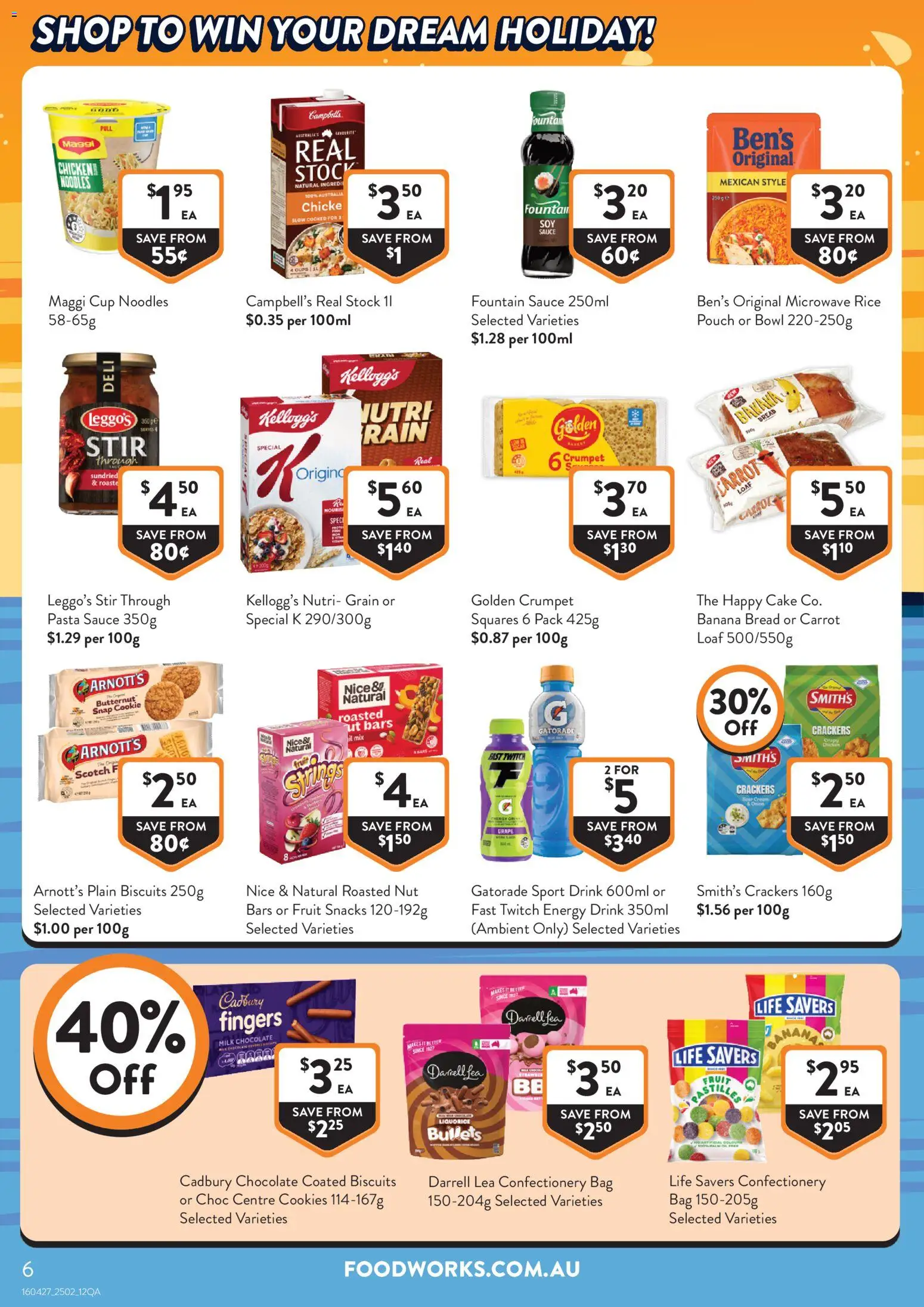 Foodworks Catalogue QLD - page 6- valid from 25/02/2026