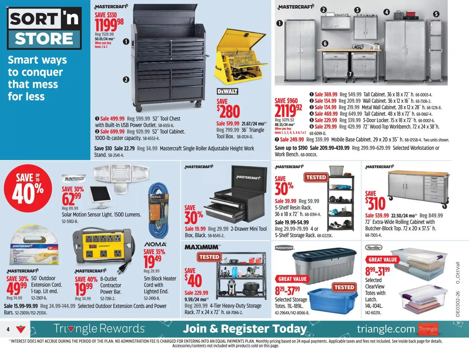 Canadian Tire weekly flyer - page 4- valid from Jan 8, 2026