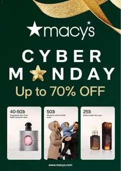 Preview Macy's Cyber Monday valid from 11/30/2025