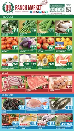 Preview 99 Ranch Market Perishables valid from 01/09/2026
