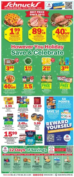 Preview Schnucks Weekly Print Ad - IN valid from 12/17/2025