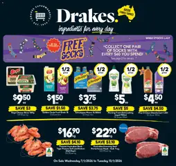 Drakes catalogue preview - valid from 07/01/2026