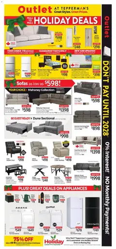 Preview Tepperman's outlet valid from Dec 4, 2025