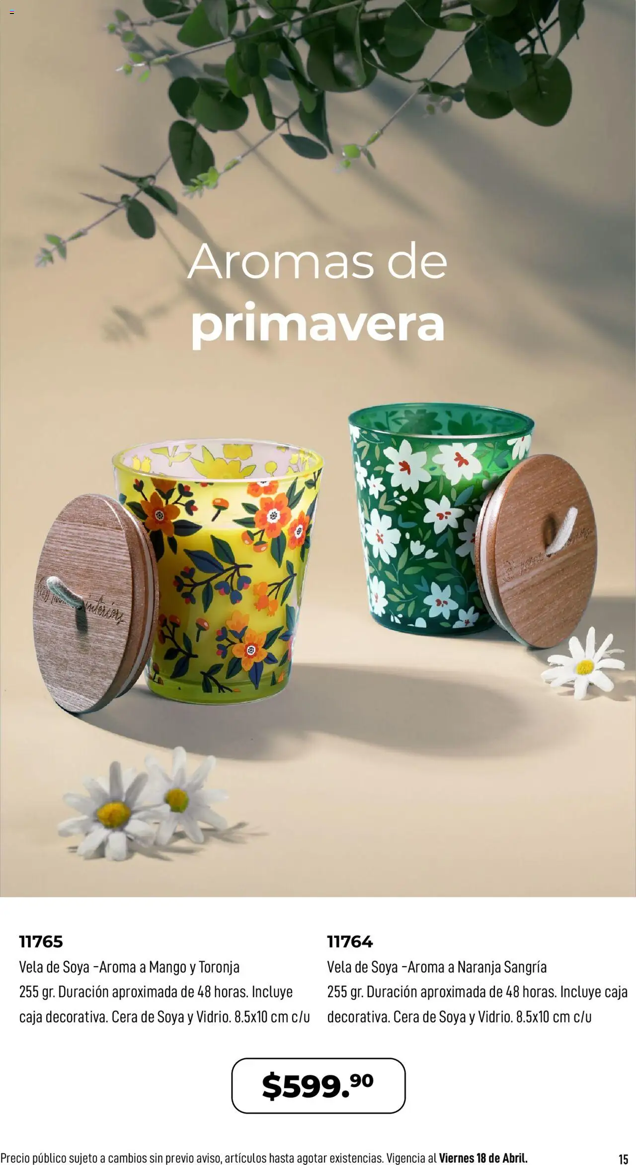 Home Interiors catálogo Magia de las Velas  - página 15- válido desde 31/03/2025
