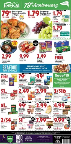 Preview Festival Foods Weekly Ad valid from 10/15/2025