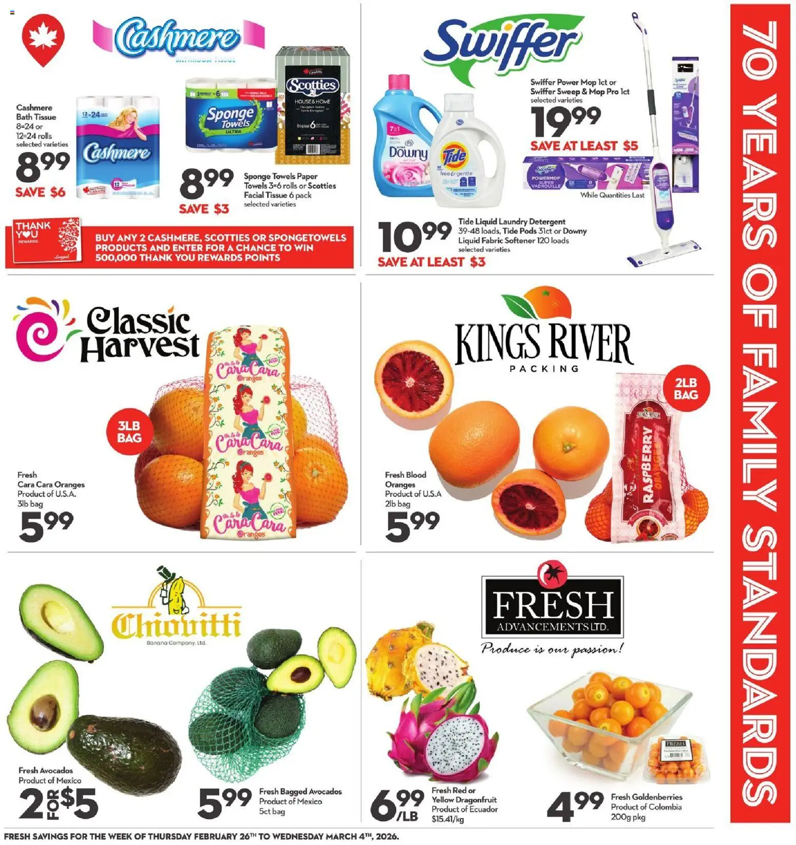 Longo's weekly flyer / circulaire - page 8- valid from Feb 26, 2026