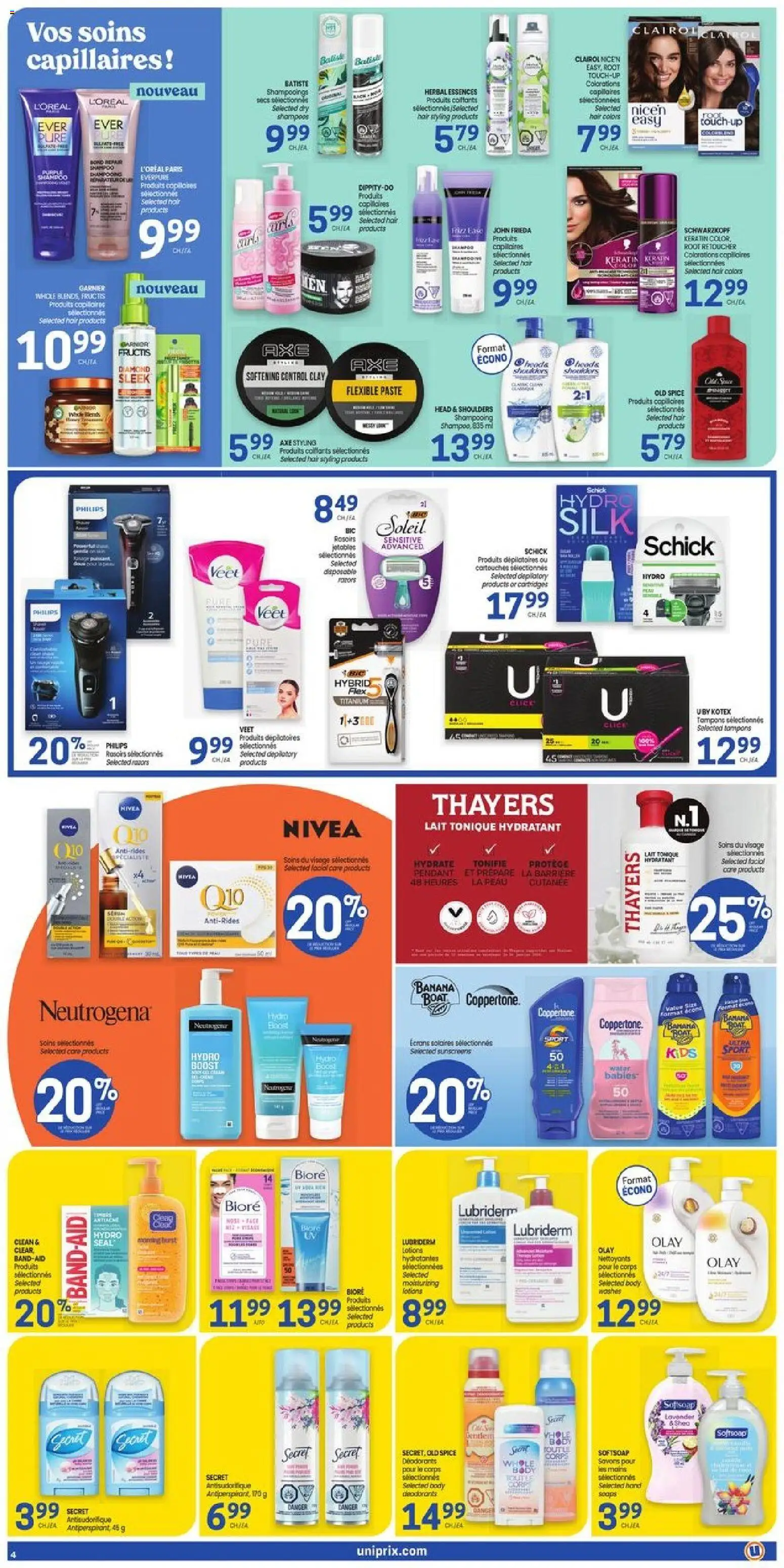 Uniprix weekly flyer / circulaire - page 5- valid from Mar 5, 2026