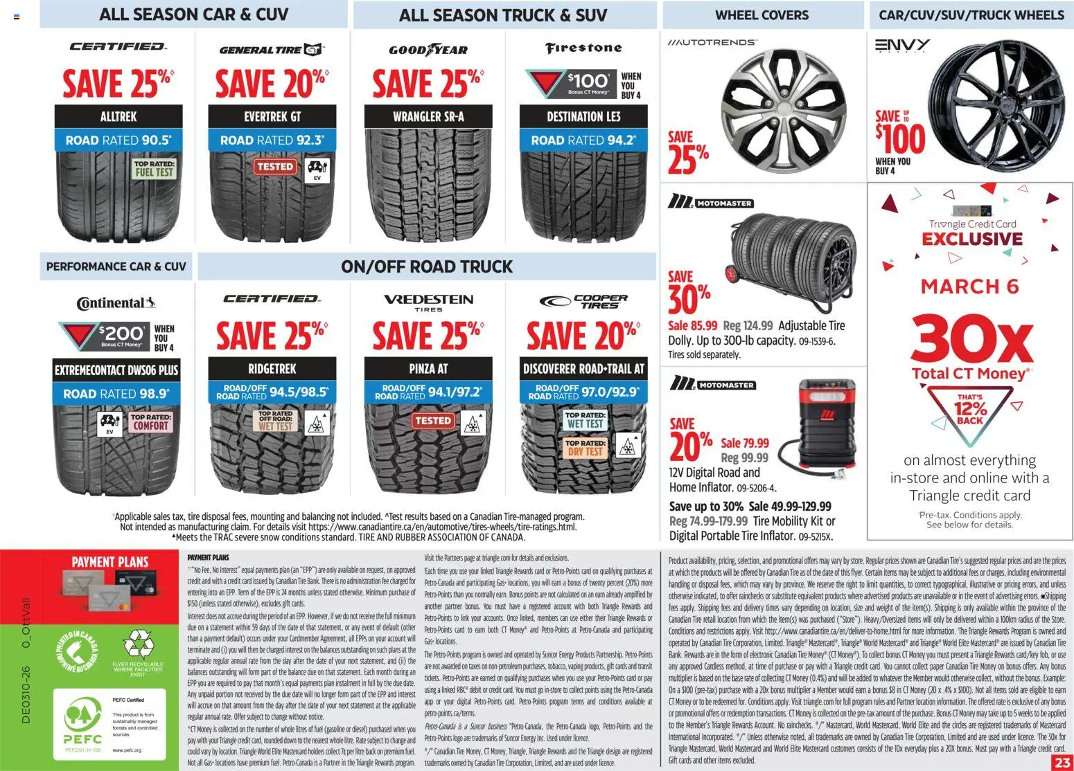 Canadian Tire weekly flyer - page 23- valid from Mar 5, 2026