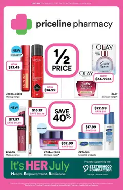Priceline Pharmacy catalogue preview - valid from 02/07/2025