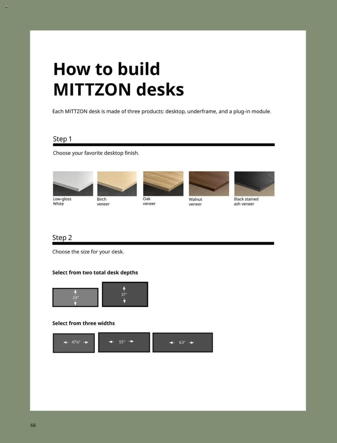 IKEA Office Brochure 2025 - page 68- valid from 03/01/2025