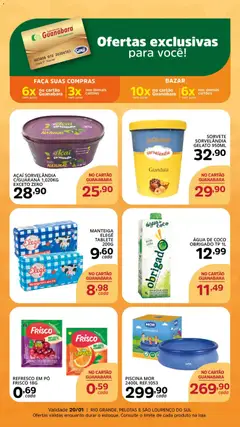 Pré-visualização Supermercado Guanabara - Ofertas Exclusivas válida a partir de 09/01/2026
