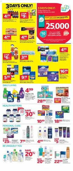 Preview Rexall weekly flyer / circulaire valid from Feb 20, 2026