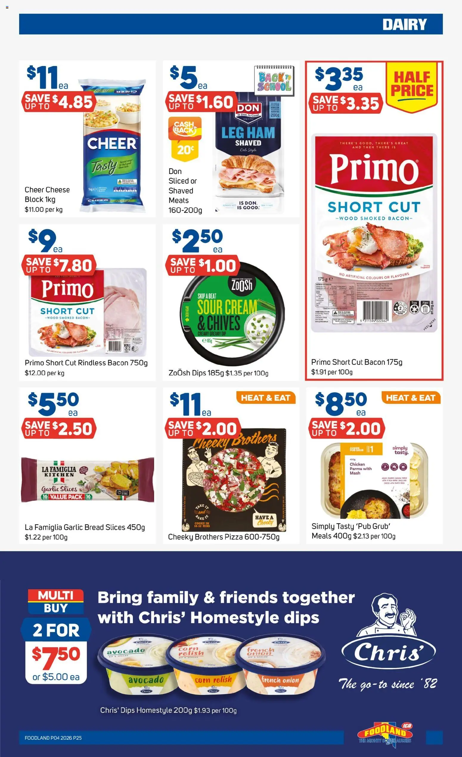 Foodland  Catalogue  - page 25- valid from 21/01/2026