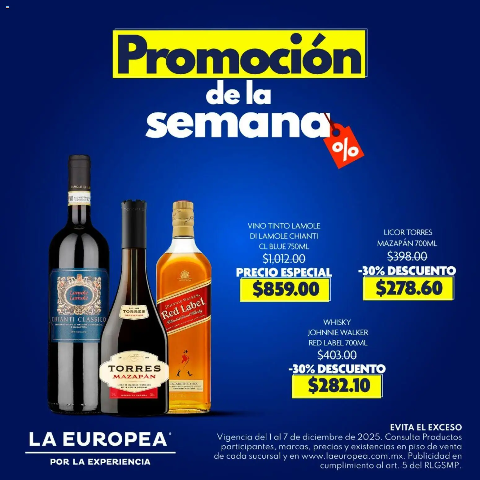 La Europea catálogo Promoción de la semana - página 1- válido desde 01/12/2025