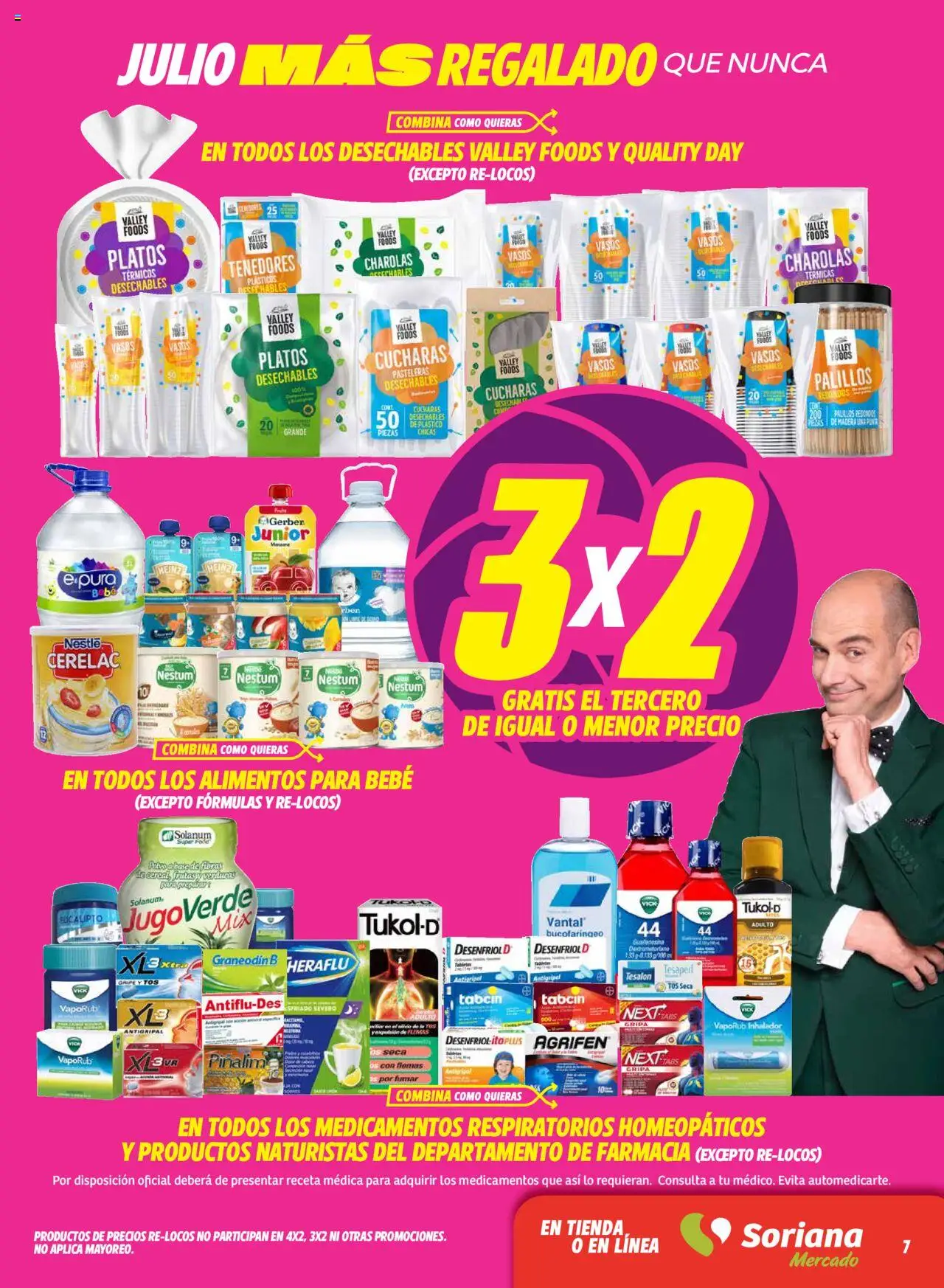 Soriana - Julio Regalado Mercado Nacional - página 7- válido desde 17/07/2025