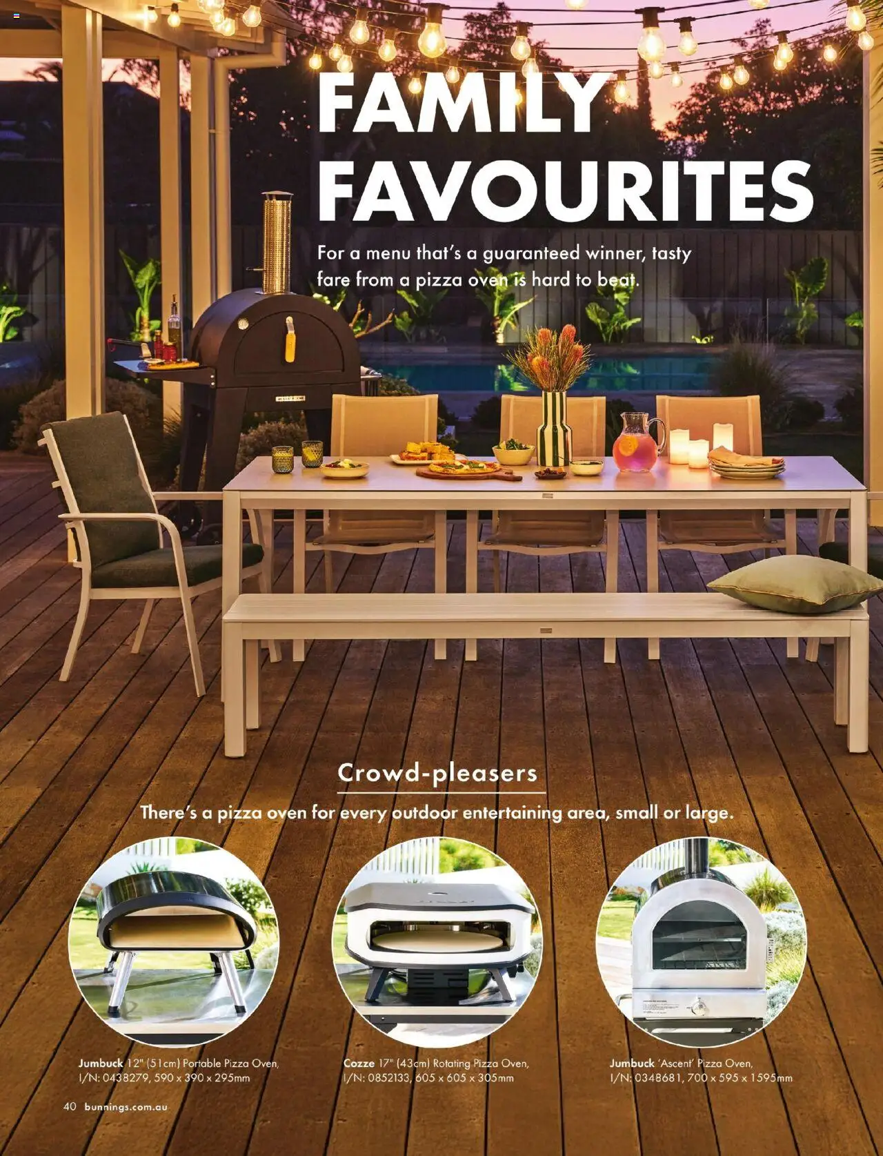 Bunnings Warehouse Outdoor Style Magazine 2025/26 - page 40- valid from 25/08/2025
