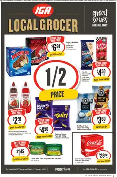 IGA catalogue preview - valid from 18/02/2026