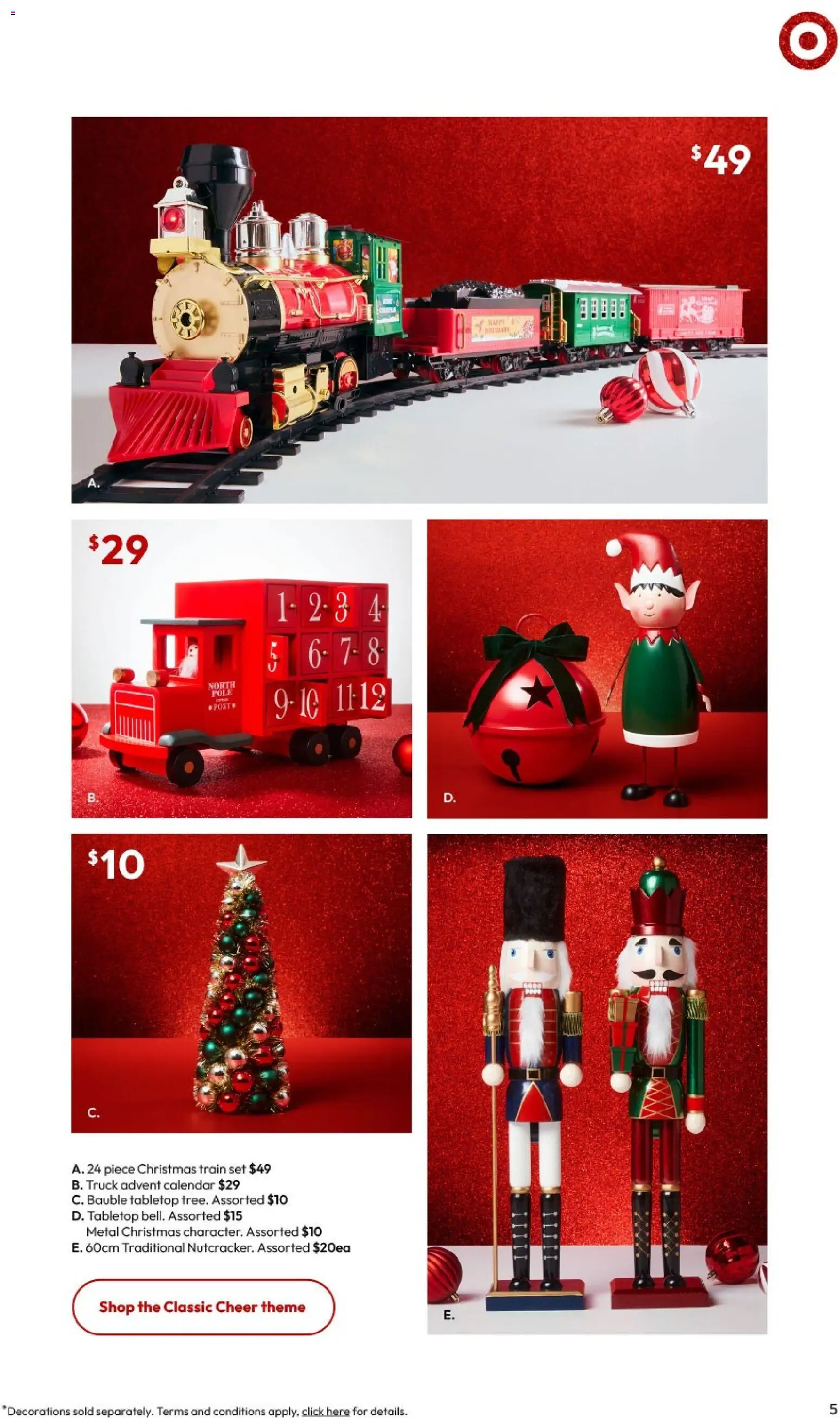 Target Catalogue - page 5- valid from 23/10/2025