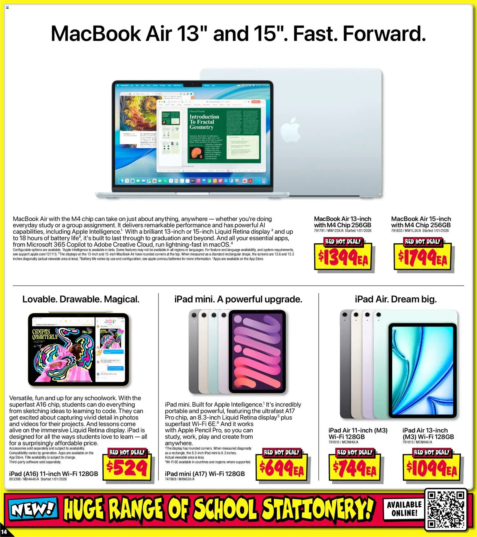 JB Hi-Fi - School time sellout on computers - page 14- valid from 08/01/2026