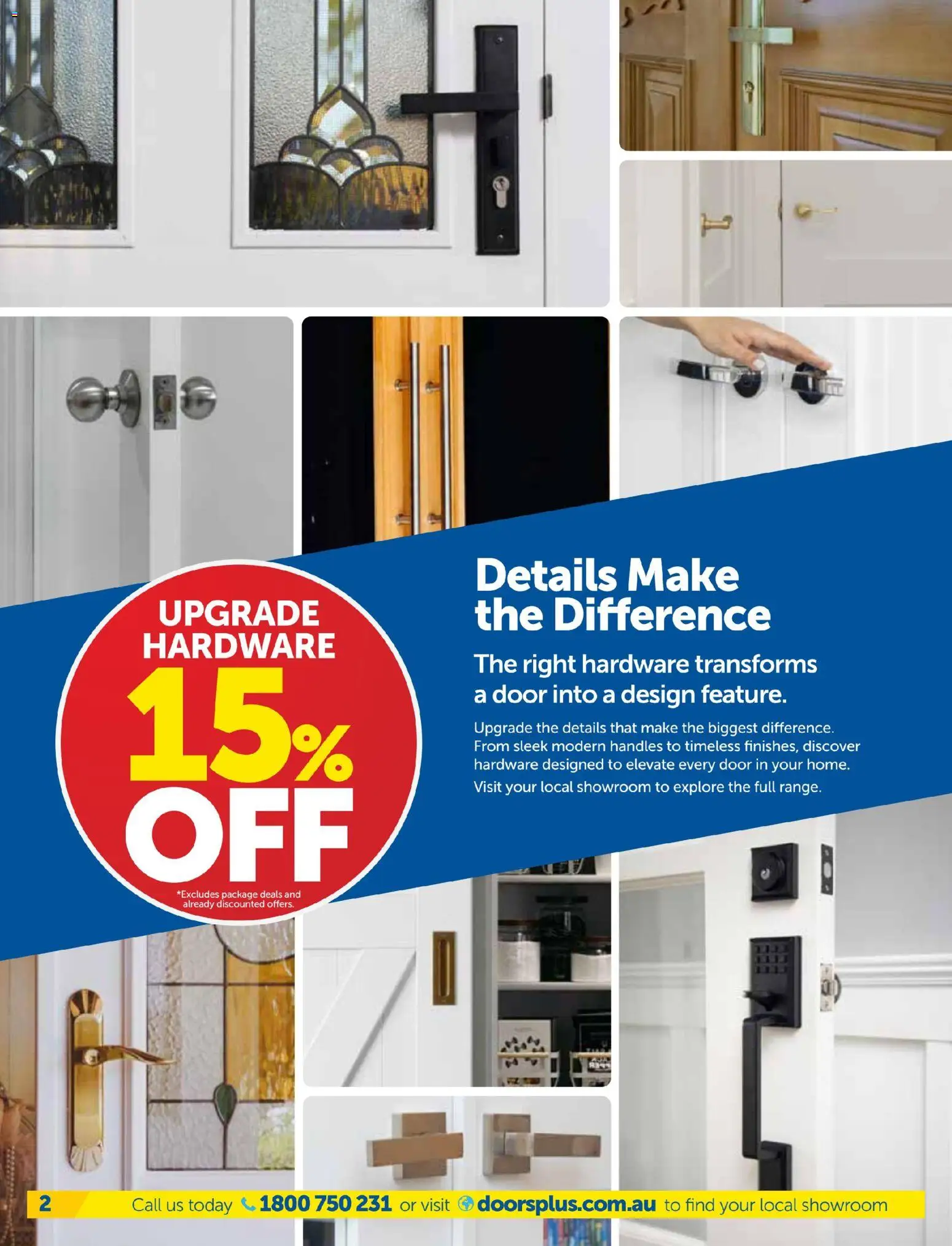 Doors Plus catalogue  - page 2- valid from 01/04/2026