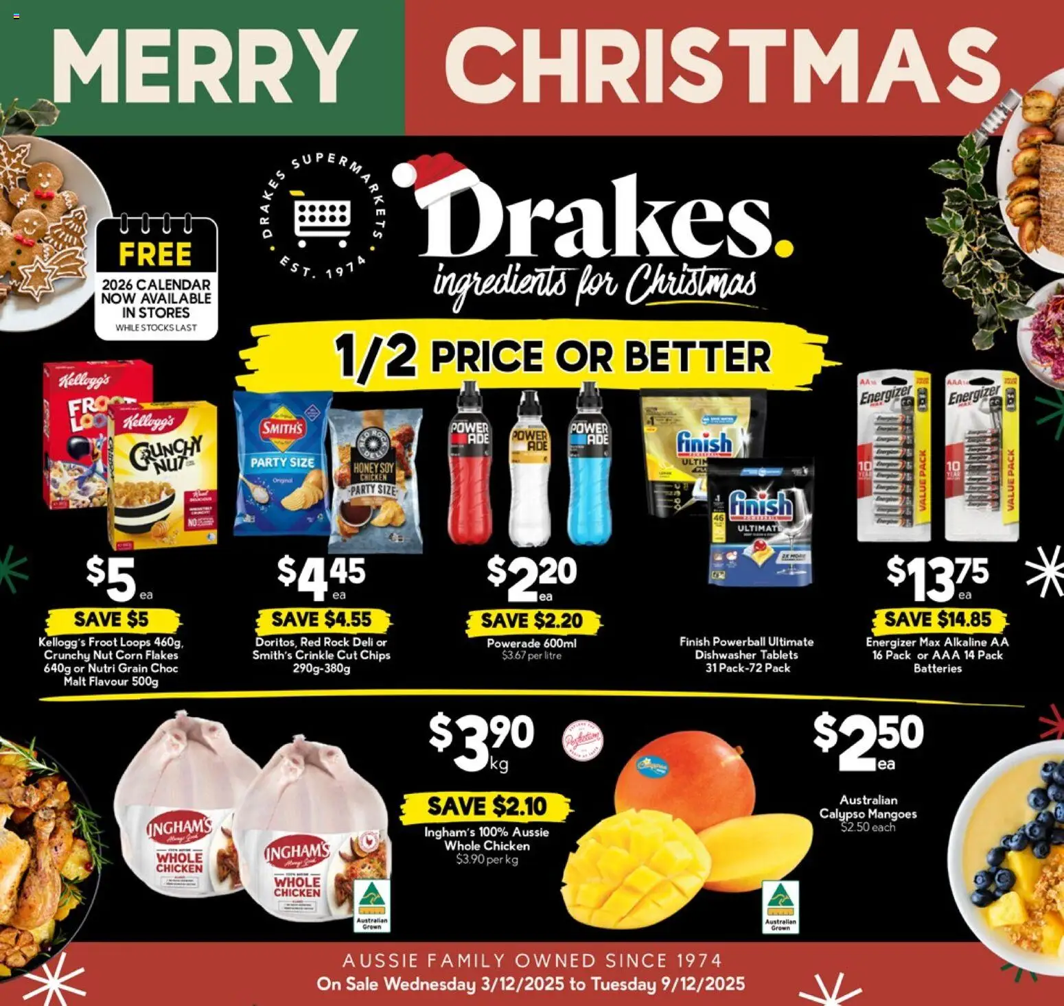 Drakes Catalogue QLD - page 1- valid from 03/12/2025
