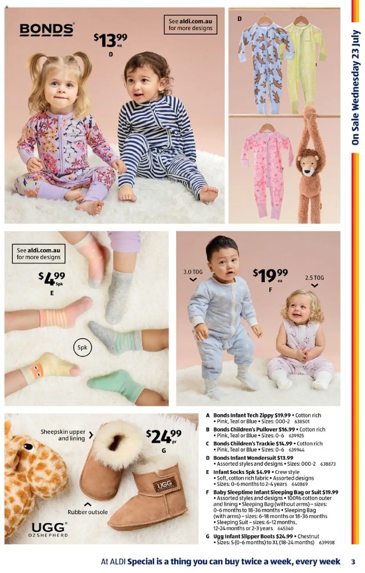 Catalogue Aldi - page 3- valid from 23/07/2025