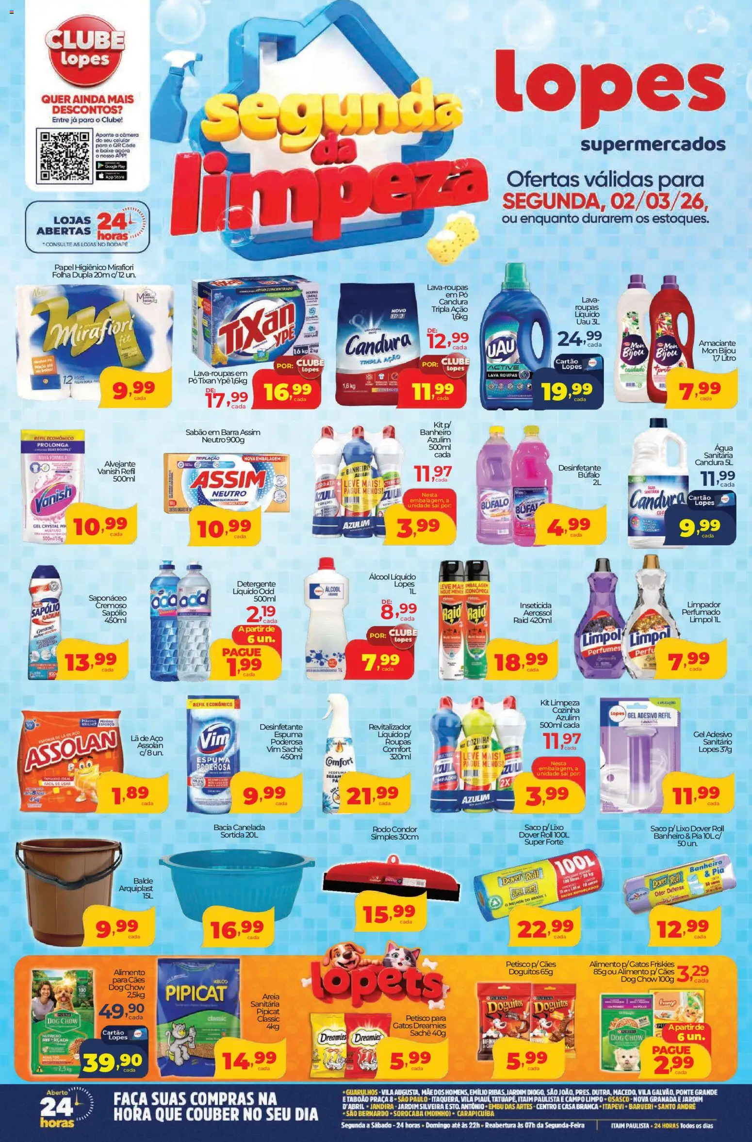 Lopes Supermercados - Ofertas da semana - página 1- válido a partir de 02/03/2026
