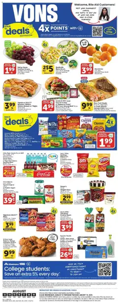 Preview Vons Weekly Ad valid from 08/13/2025