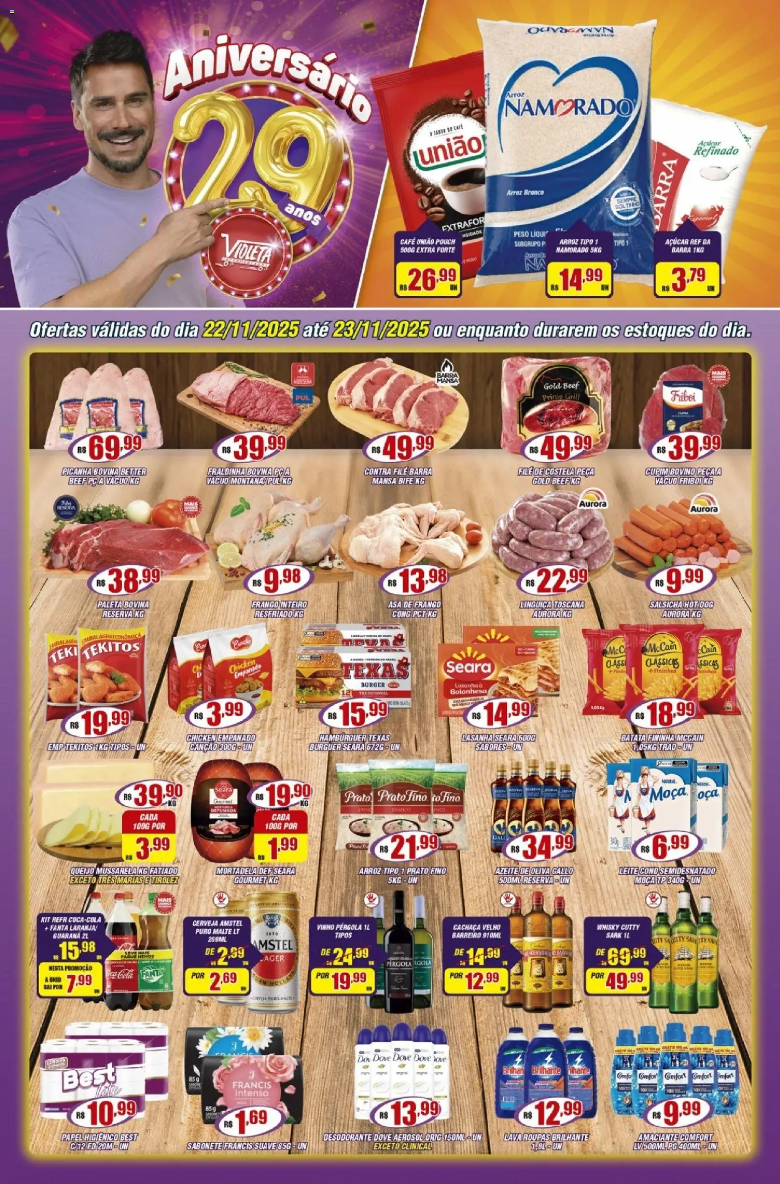 Violeta Supermercados - Ofertas da semana - página 1- válido a partir de 22/11/2025
