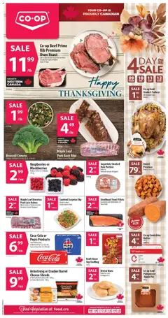 Preview Co-op Food weekly flyer / circulaire valid from Oct 9, 2025