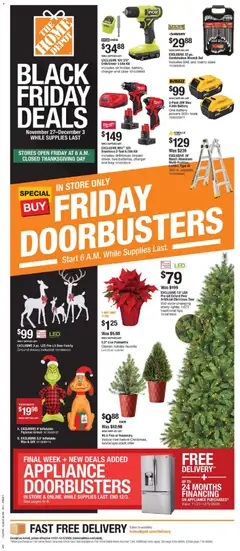 Preview Home Depot Black Friday valid from 11/27/2025