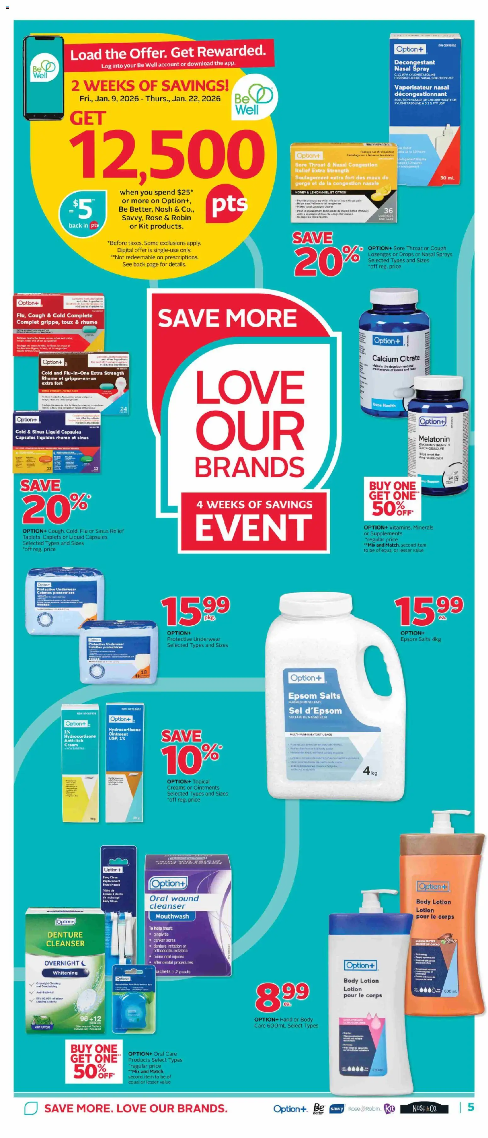 Rexall weekly flyer / circulaire - page 10- valid from Jan 16, 2026