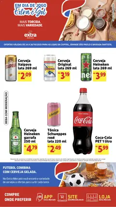 Pré-visualização Extra - Ofertas de Mercado Viral Gol válida a partir de 24/10/2025