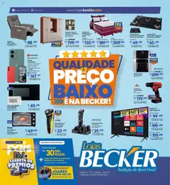 Pré-visualização Lojas Becker - Ofertas Agosto válida a partir de 01/08/2025