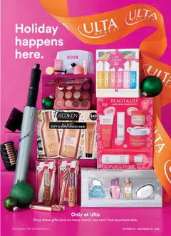 Preview Ulta Beauty Early Black Friday valid from 10/26/2025