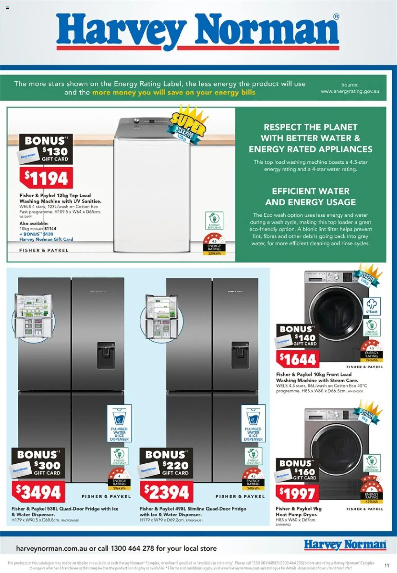 Harvey Norman Electrical Energy-Efficient Appliance - page 11- valid from 17/07/2025