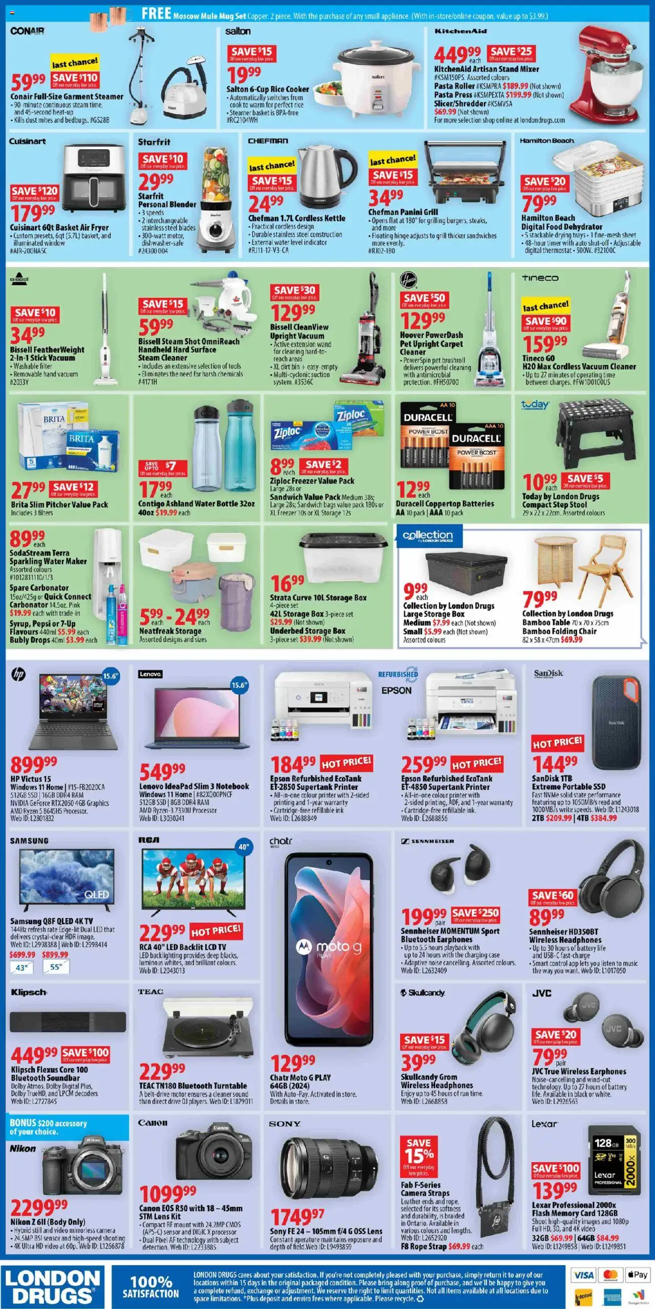 London Drugs weekly flyer / circulaire - page 4- valid from Jul 18, 2025