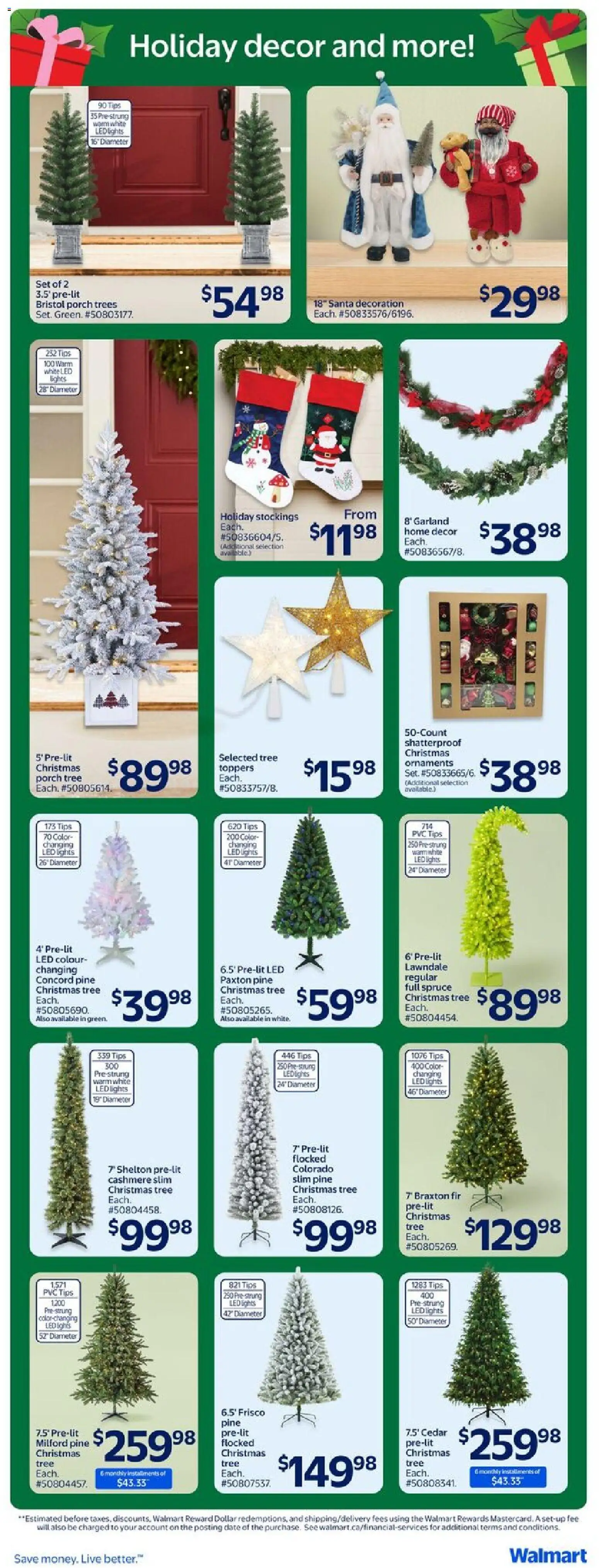 Walmart weekly flyer - page 10- valid from Nov 13, 2025