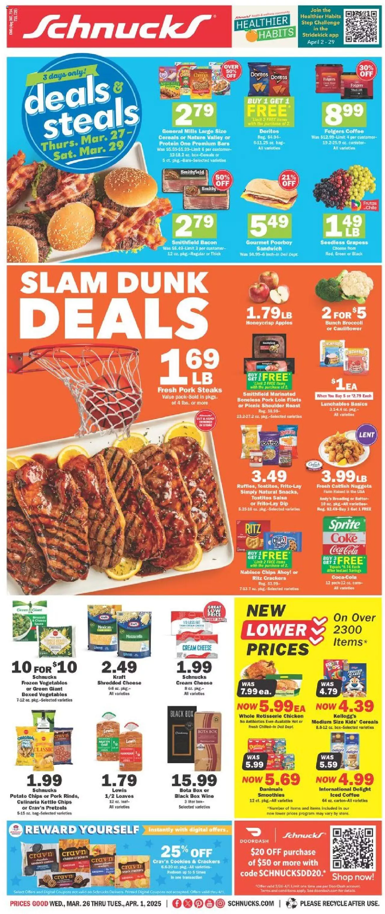 Schnucks Weekly Ad from 03/26/2025 Flyer, Sale